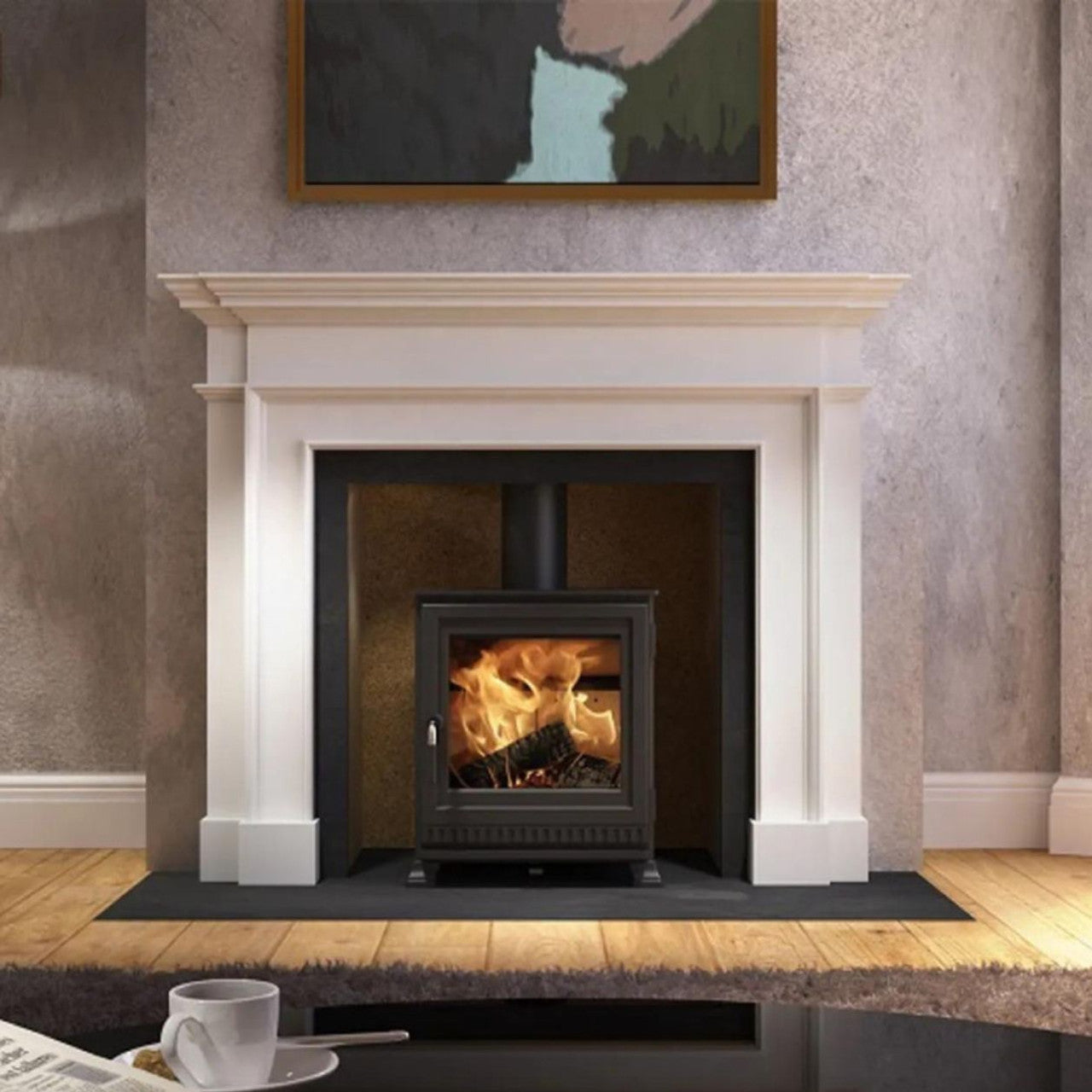 Dik Geurts Aste 5 Low Wood Burning Stove